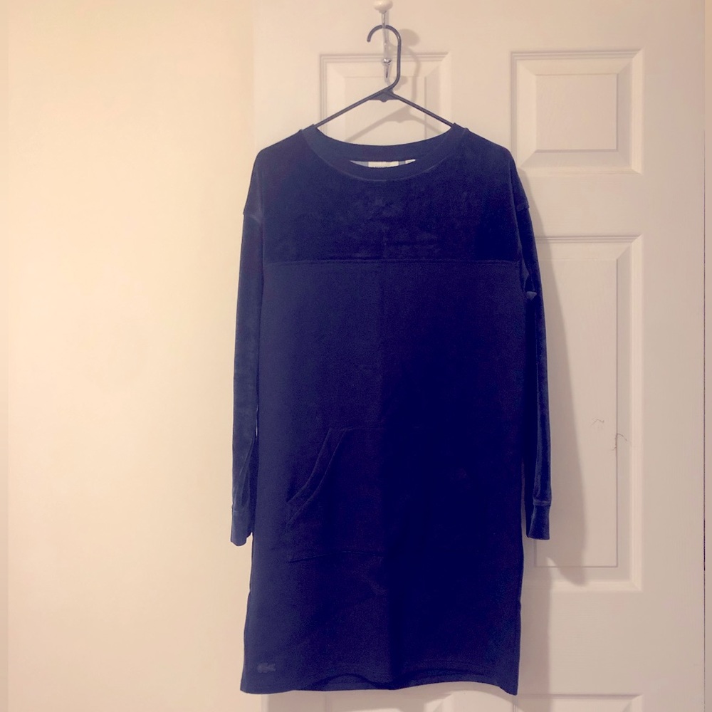 Lacoste Women’s Fleece Sweater Dress (Size M)
